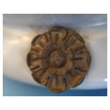 2 PENDULUM GLOBE LIGHTS