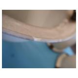 2 PENDULUM GLOBE LIGHTS