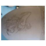 2 PENDULUM GLOBE LIGHTS