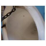 2 PENDULUM GLOBE LIGHTS