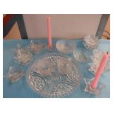 MISC VINTAGE GLASS WARE