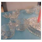 MISC VINTAGE GLASS WARE
