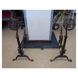 ANTIQUE FIREPLACE SET