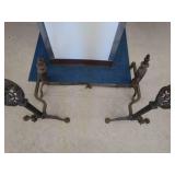 ANTIQUE FIREPLACE SET