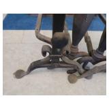 ANTIQUE FIREPLACE SET