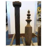 ANTIQUE FIREPLACE SET