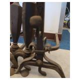 ANTIQUE FIREPLACE SET