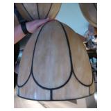 ANTIQUE LEADED GLASS GLOBES