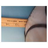 ANTIQUE LEADED GLASS GLOBES