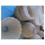 34 SMALL PETITE MILK GLASS SHADES