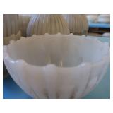 34 SMALL PETITE MILK GLASS SHADES