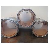 TWO 3 PIECE TOM SETS