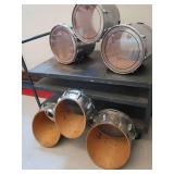 TWO 3 PIECE TOM SETS