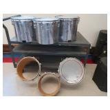 TWO 3 PIECE TOM SETS