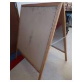 WHITEBOARD/CORK EASEL