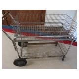 METAL WHEELED CART