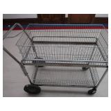 METAL WHEELED CART