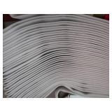 2 FIRE HOSES WITH HANGING RACK