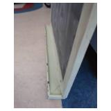 ANTIQUE SLATE CHALK BOARD WITH FRAME