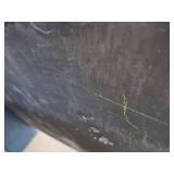 ANTIQUE SLATE CHALK BOARD WITH FRAME