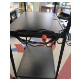 AV CART WITH ELECTRICAL HOOK UP