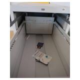 GRAY METAL FILE CABINET