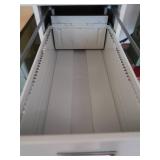 GRAY METAL FILE CABINET