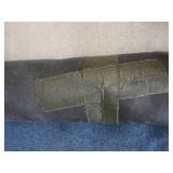 BLACK RUBBER BACKED MAT