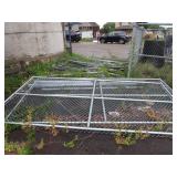 LG CHAIN LINK GATE W/ POSTS