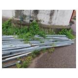 HUGE LOT OF CHAIN LINK FENCING PLUS SUPPORT PIPE