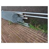 HUGE LOT OF CHAIN LINK FENCING PLUS SUPPORT PIPE