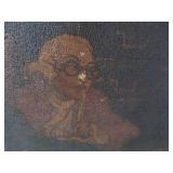 FRAMED PRINT OF OIL PAINTING