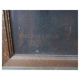 FRAMED PRINT OF OIL PAINTING