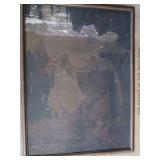FRAMED FREDRICK JUDD WAUGH PRINT