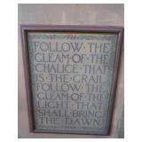 FRAMED FREDRICK JUDD WAUGH PRINT