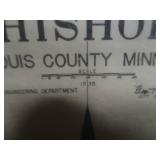 1938 PLAT MAP OF CHISHOLM