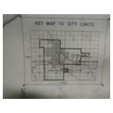 1938 PLAT MAP OF CHISHOLM