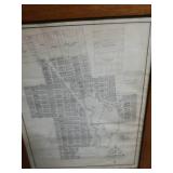 1938 PLAT MAP OF CHISHOLM