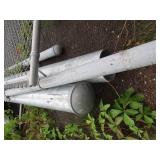 LG CHAIN LINK GATE W/ POSTS