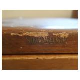 VINTAGE WOODEN FILE CABINET