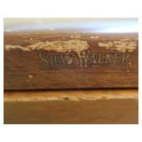 VINTAGE WOODEN FILE CABINET