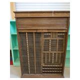 ANTIQUE THEATRE TICKET HOLDER