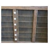 ANTIQUE THEATRE TICKET HOLDER