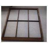 VINTAGE SOLID WOOD WINDOW FRAME