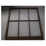 VINTAGE SOLID WOOD WINDOW FRAME