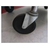 VINTAGE GREEN METAL CART