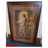 FRAMED SIR GALAHAD PRINT