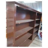 WOODEN BOOKSHELF