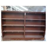WOODEN BOOKSHELF