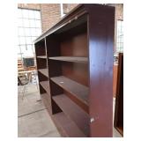 WOODEN BOOKSHELF
